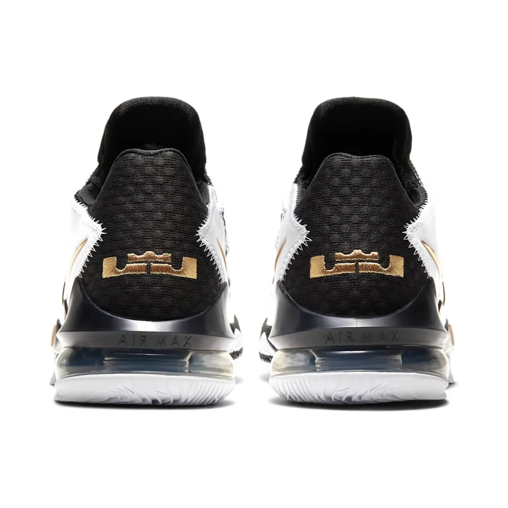 Nike LeBron Seventeen Low White / Metallic Gold / Black (CD5006-101)