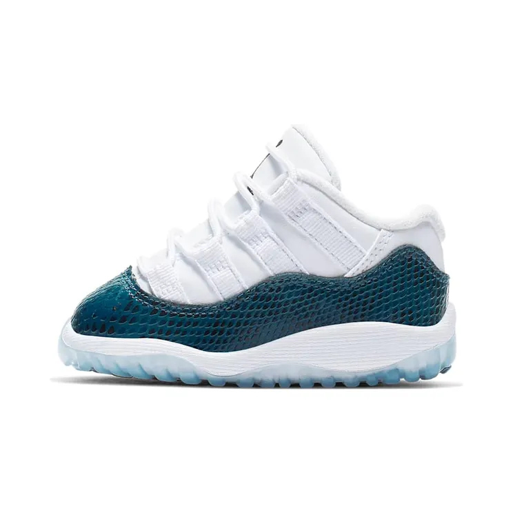 Air Jordan 11 Retro Low TD ‘Navy Snakeskin’ 2019 White/Black-Navy (CD6849-102)