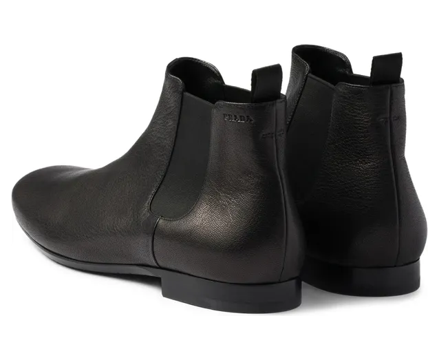 Prada Leather Chelsea “Black” (2TF036 F X000 3ACM F0002) (3)