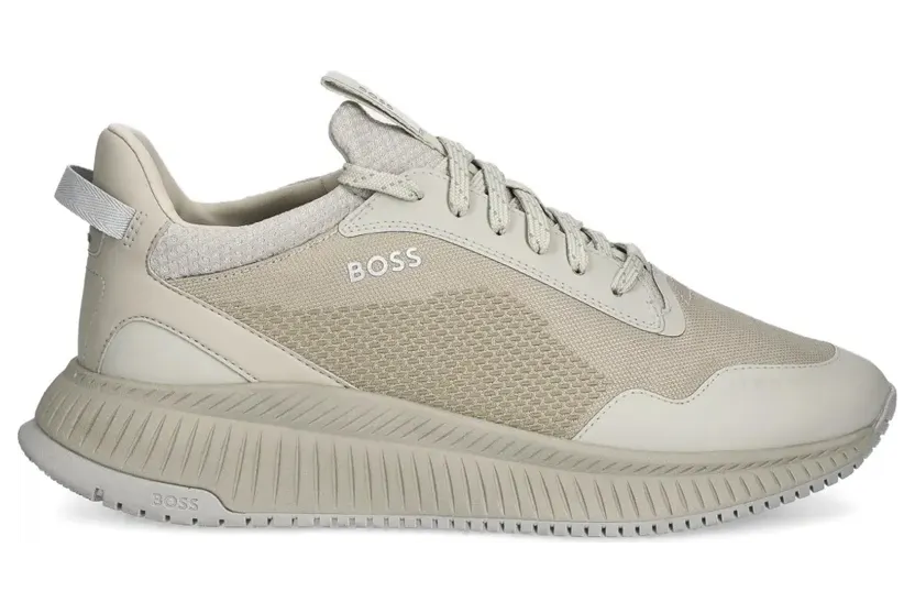 BOSS Strukturierte Sneakers – Schwarz (50548700)