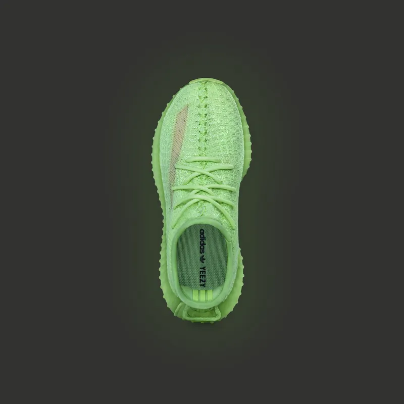 adidas Yeezy Boost 350 V2 Glow (Kids) Glow/Glow/Glow (EG6884)