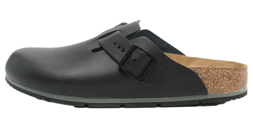 Birkenstock Boston Pro Leather “Natural Black” (1026222)
