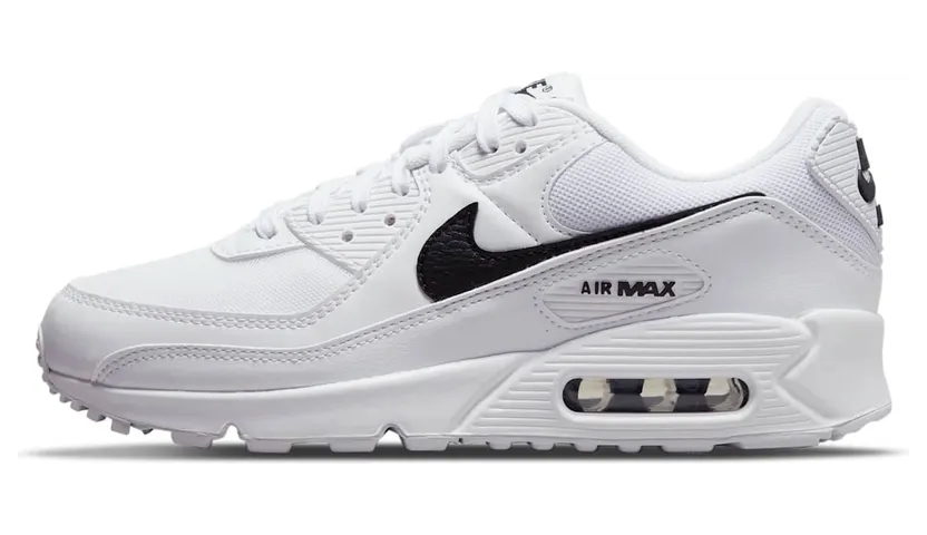 Nike Air Max 90 Next Nature White Black (W) (DH8010-101)