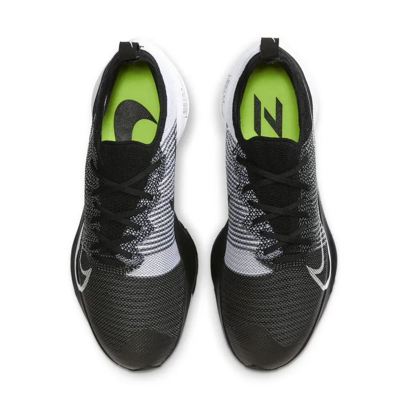 Nike Air Zoom Tempo Next% Black White Black/Volt-White (CI9923-001)