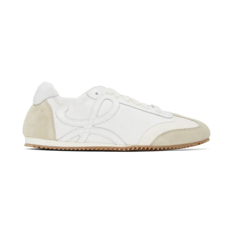 Loewe Off-White & White Ballet Runner Sneakers (L814282X08)