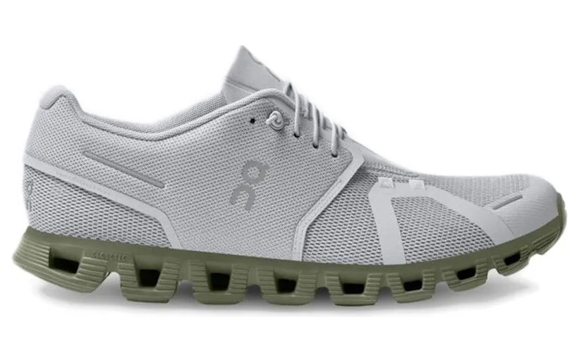 On Running Cloud 5 Glacier Grey Reseda Green (59.98891)
