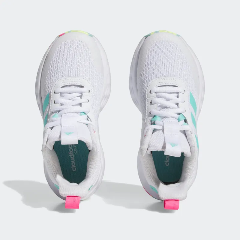 adidas Ownthegame 2.0 Cloud White / Flash Aqua / Lucid Pink (IF2696)