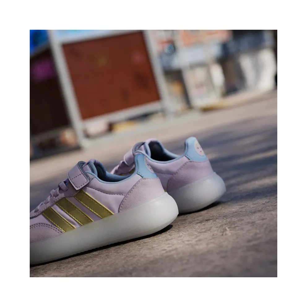 adidas Disney Frozen Barreda Decode Shoes Children “Ice Lavender / Gold Metallic / Glow Blue” (JQ4377)