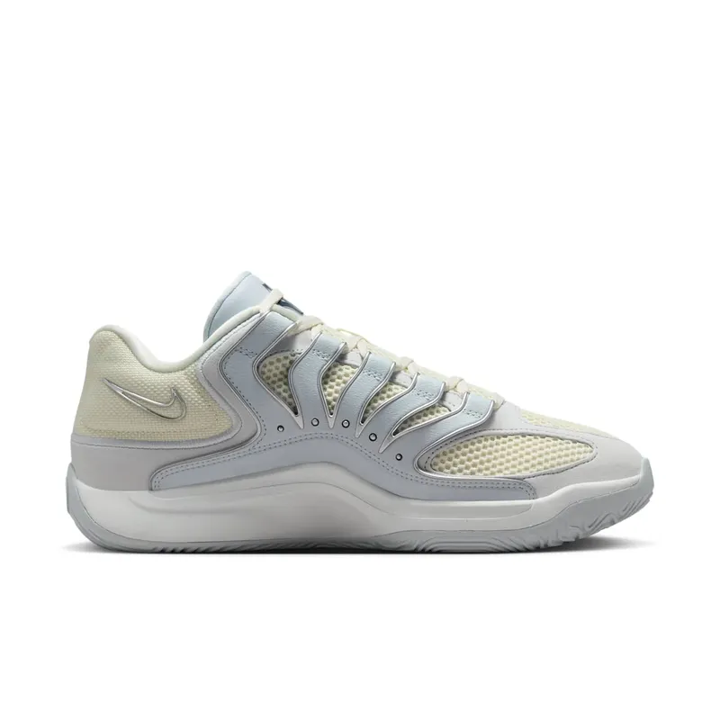 Nike KD 18 “Soft Pearl Metallic Silver” (HV1992-001)