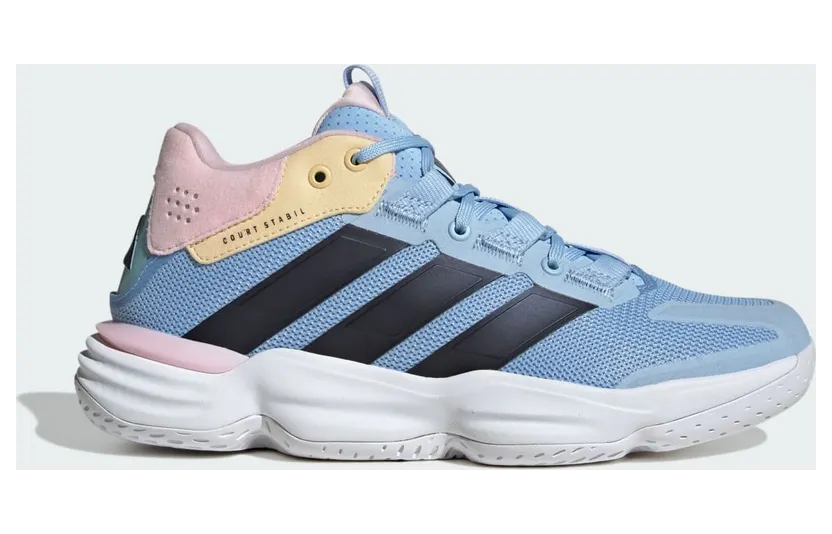 Adidas Court Stabil Indoor Sneakers Blue / Bright Royal / Team Solar Orange (JQ1183)