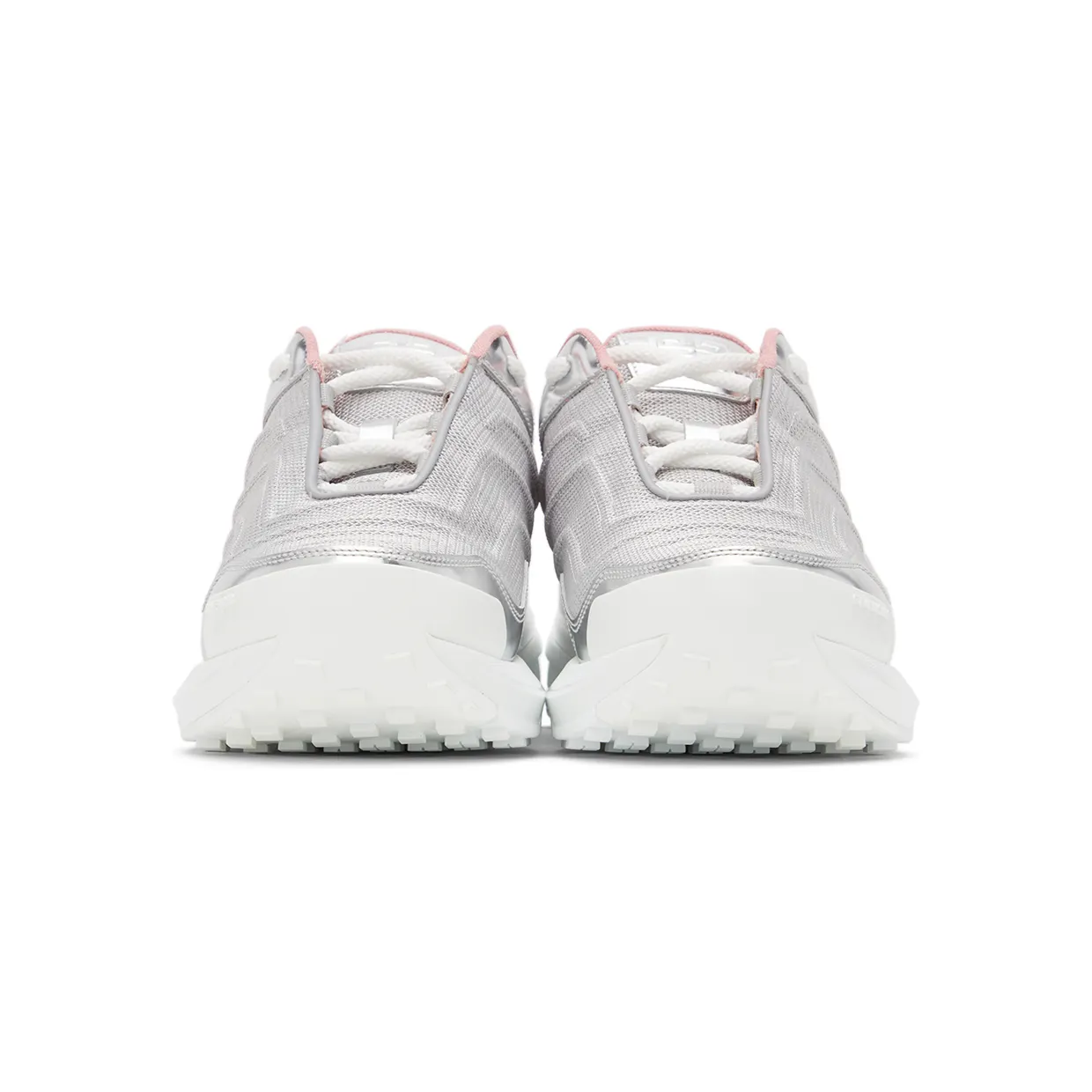Givenchy Silver GIV 1 Light Runner Sneakers (BE001ZE19D070) (2)