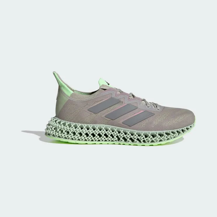 adidas 4DFWD 3 Putty Grey Matte Silver Green Spark (ID3499)