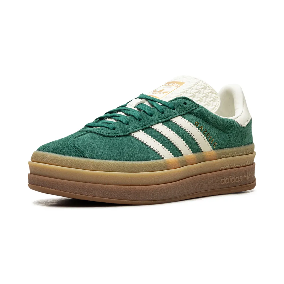 Adidas Gazelle Bold “Green / White / Gold” (IF7160)