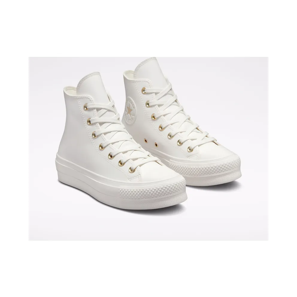 Converse Chuck Taylor All Star Lift Platform Mono White Vintage White/egret/Gold