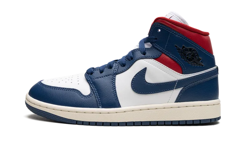 AIR Jordan 1 MID “Blue / Red” (BQ6472-146)