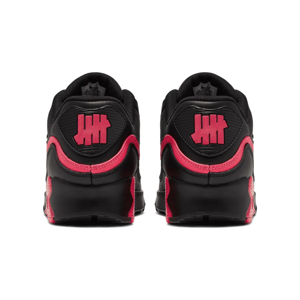 Nike x Undefeated Air Max 90 Black Red (2019) (CJ7197-003)