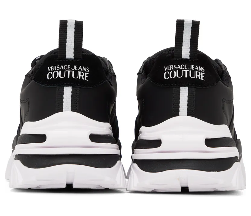 Versace Jeans Couture Black & White New Trail Trek Sneakers (E73YA3SI2EZS478) (2)
