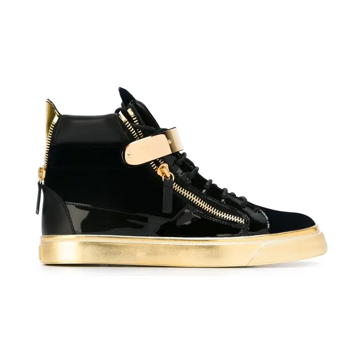 Giuseppe Zanotti ‘Coby’ High-Top-Sneakers “Blue” (RU6032001)