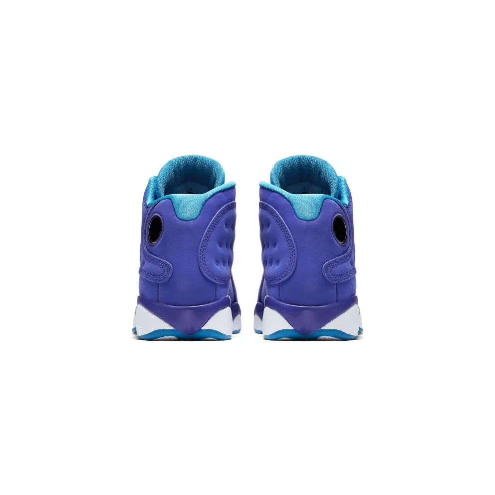 Jordan 13 Retro Hornets (GS) Varsity Purple/Orion Blue-White (824246-405)