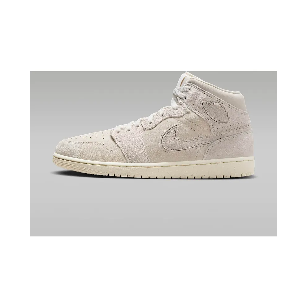 Air Jordan 1 Mid SE Craft “Pale Ivory” (FQ3224-100)