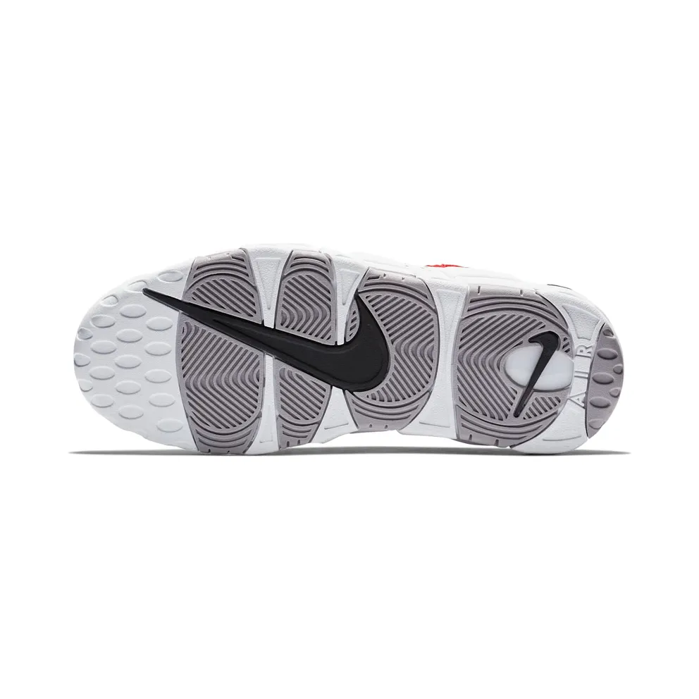 Nike Air More Money White Habanero Red Atmosphere Grey White/Black-Habanero Red-Atmosphere Grey (BV2520-100)