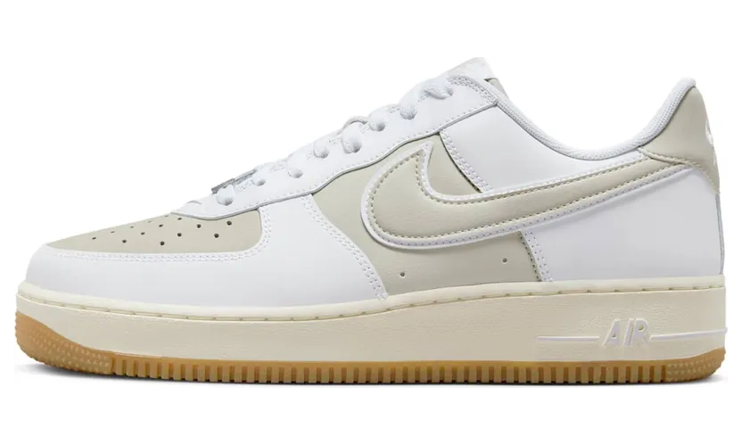 Nike Air Force 1 Low ’07 White Sail Light Silver Gum (FQ8201-100)