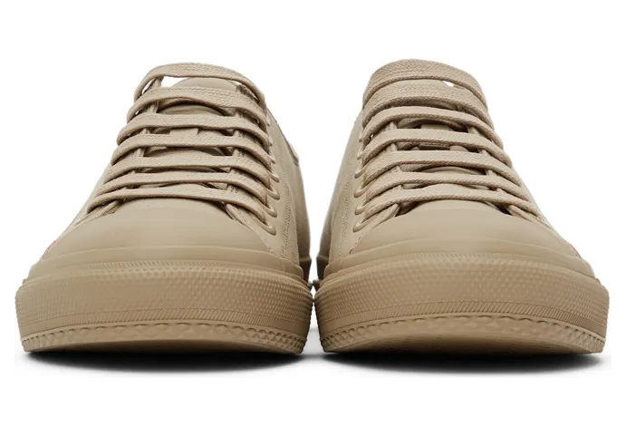 Burberry Beige Larkhall M Logo Sneakers (8037648) (2)