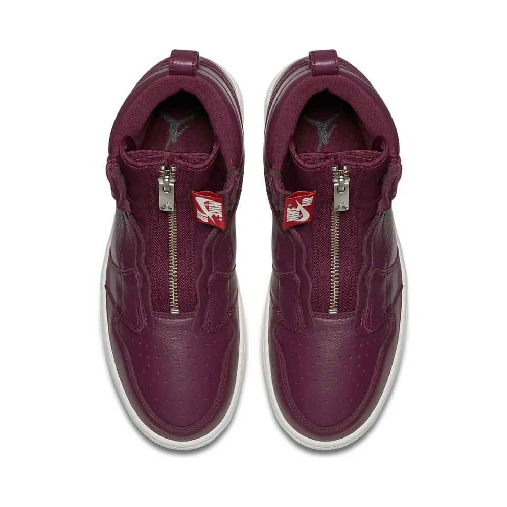 Jordan 1 Retro High Zip Bordeaux (W) Bordeaux/Black-Phantom (AT0575-600)