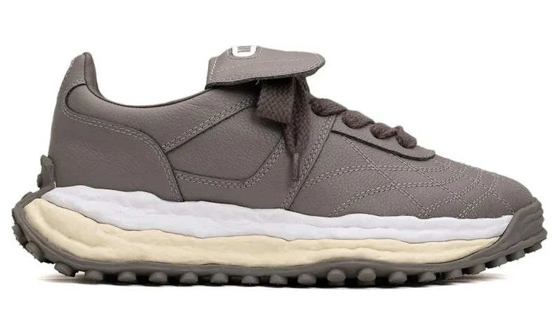 Maison Mihara Yasuhiro Scott OG Sole Leather Low Grey (A14FW701-GREY)