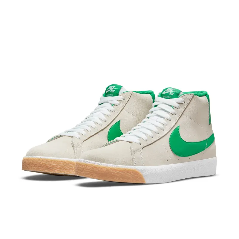 Nike SB Zoom Blazer Mid Summit White Lucky Green (864349-106)
