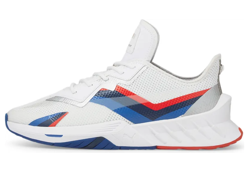 Puma BMW M Motorsport Maco SL Reborn motorsportschoenen Wit/Blauw/Rood (307146-01)