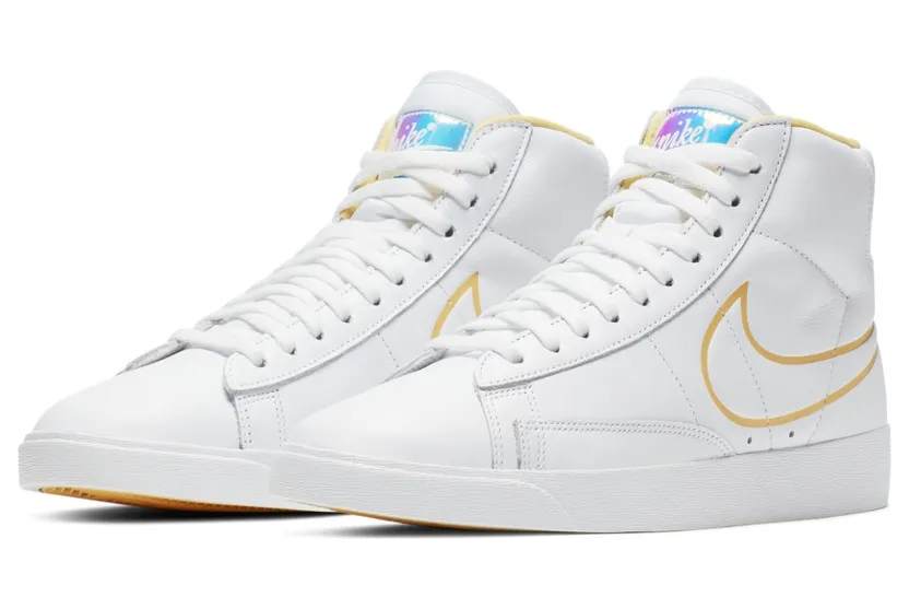 Nike Blazer Mid ‘White Topaz’ White/Topaz Gold-Clear (CJ3643-100)