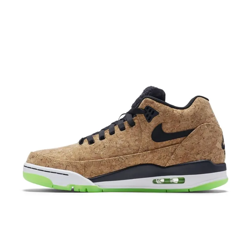 Nike Flight Squad Cork Natural/Black-Voltage Green-White (748281-100)