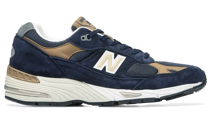 New Balance 991 Navy Brown (M991DNB)