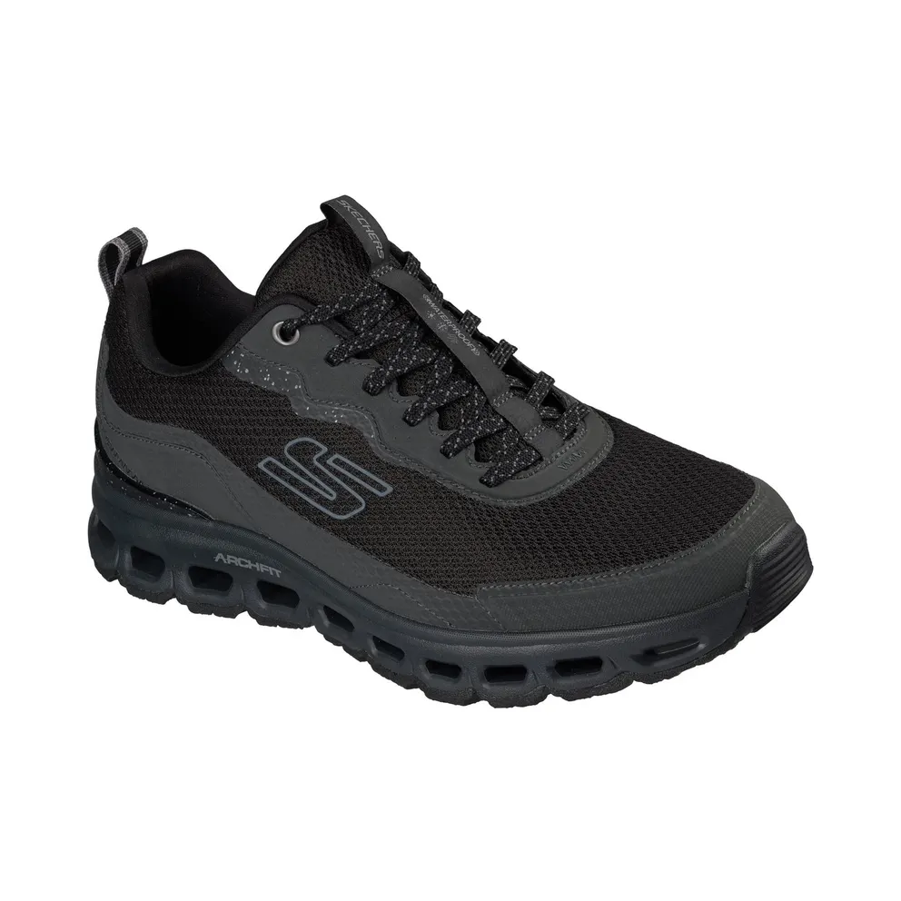 Skechers Waterproof: Arch Fit Glide-Step All-Terrain “Peak Crest Sneaker Black” (237479BBK)