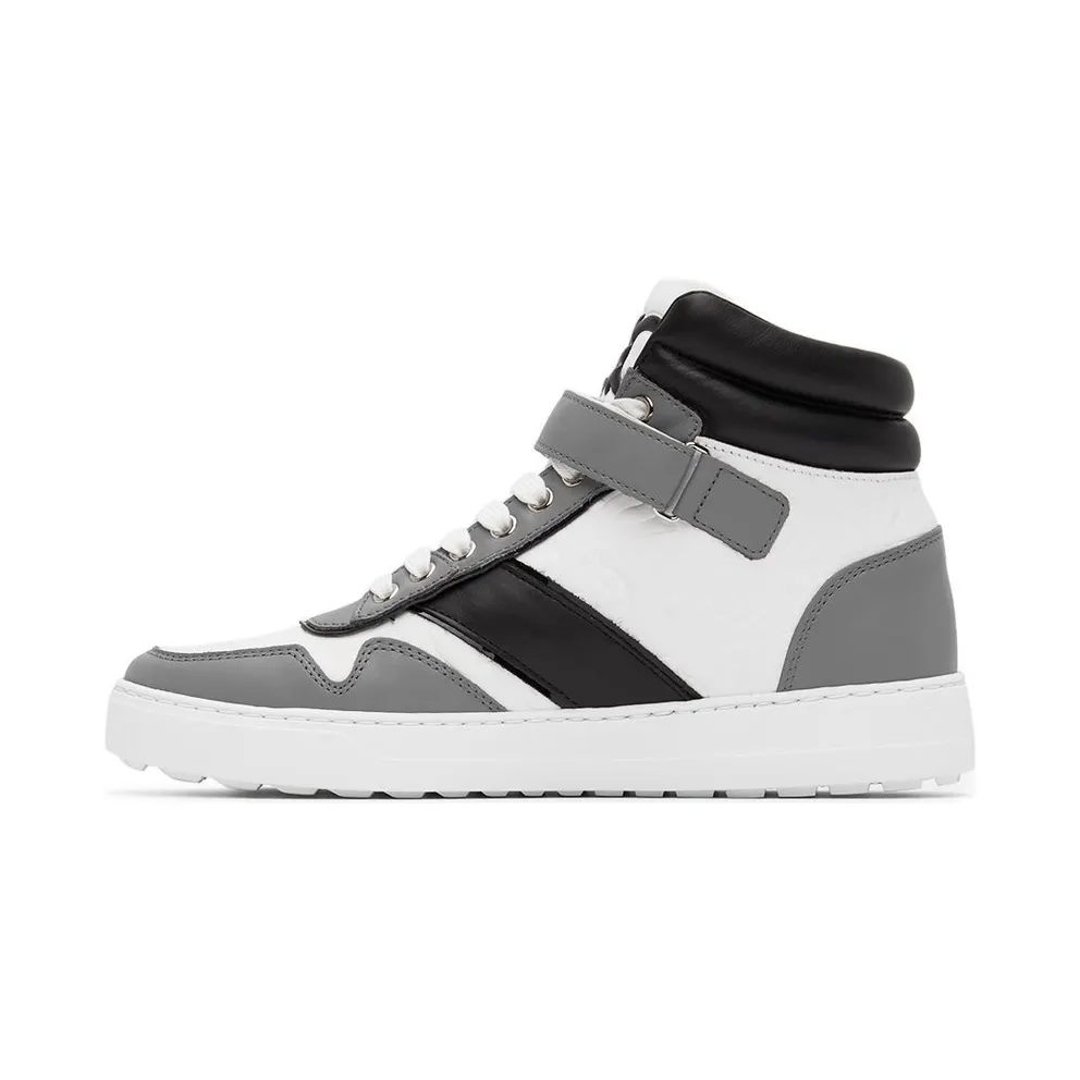 Salvatore Ferragamo White High-Top Noe (753128 020465018)