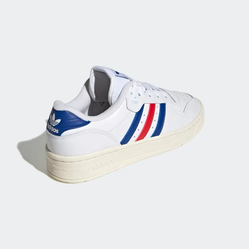 Adidas Rivalry Low Cloud White / Power Blue / Vivid Red (FY7354)