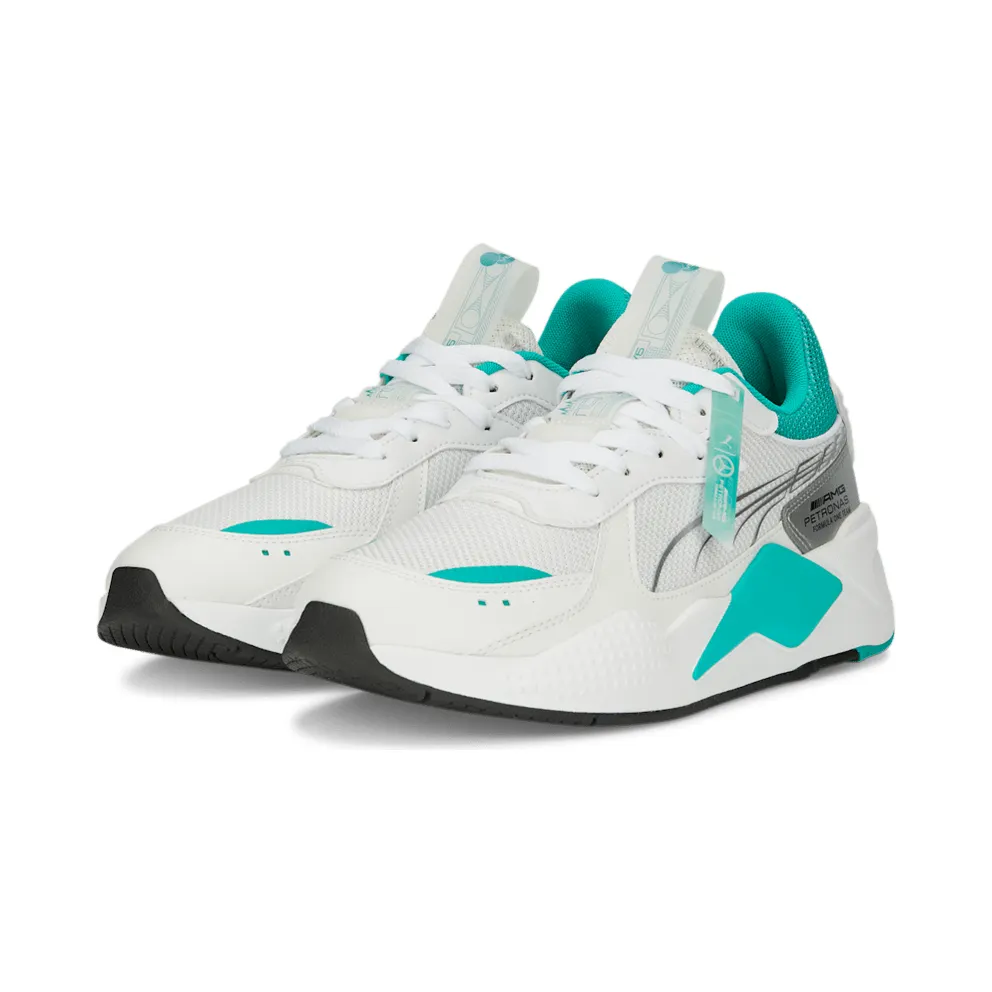 Puma Mercedes-AMG Petronas Motorsport RS-X Motorsport Shoes White/Green (307555-01)