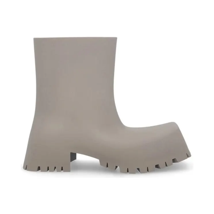 Balenciaga Trooper Rubber Boot Beige (679326W0FO89230)