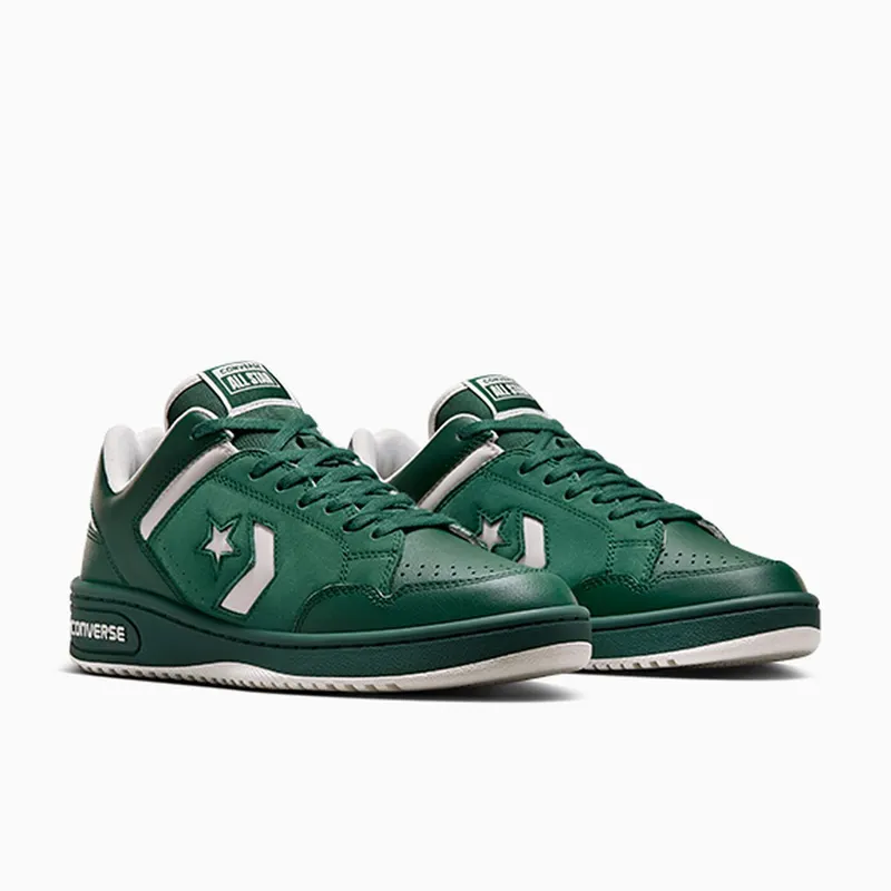 Converse Weapon Leather Green Envy/Egret/Egret (A11104C)