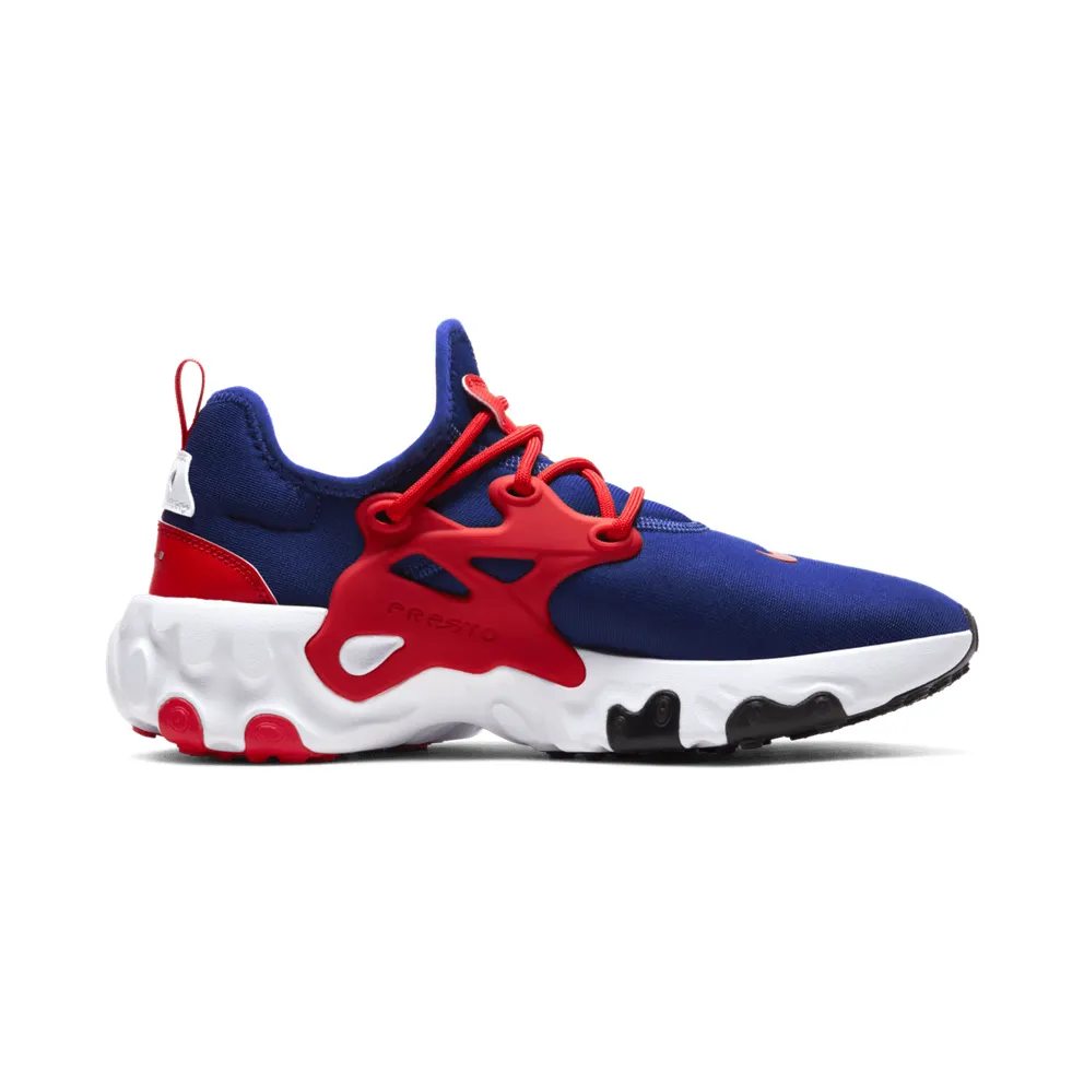 Nike React Presto USA (2020) Obsidian/White-University Red (CW5586-400)