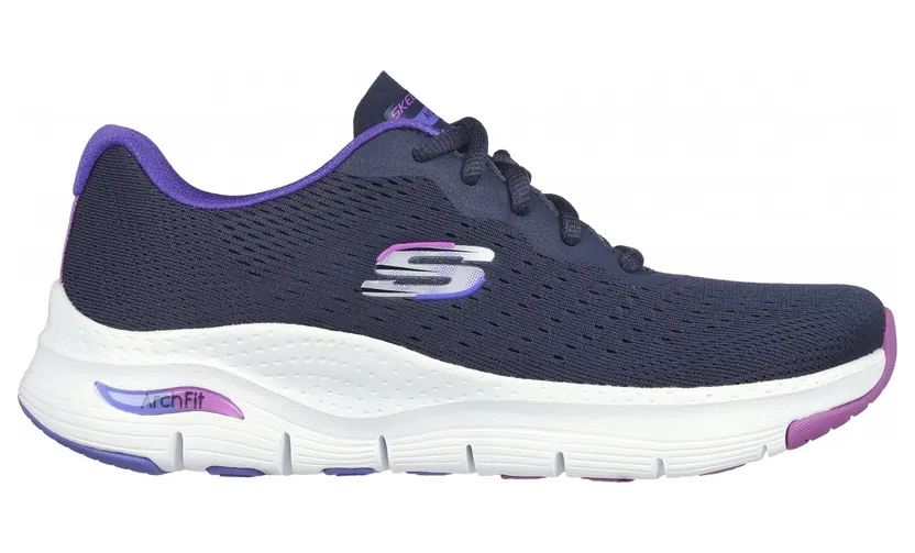 Skechers Arch Fit Navy Purple (149722NVPR)