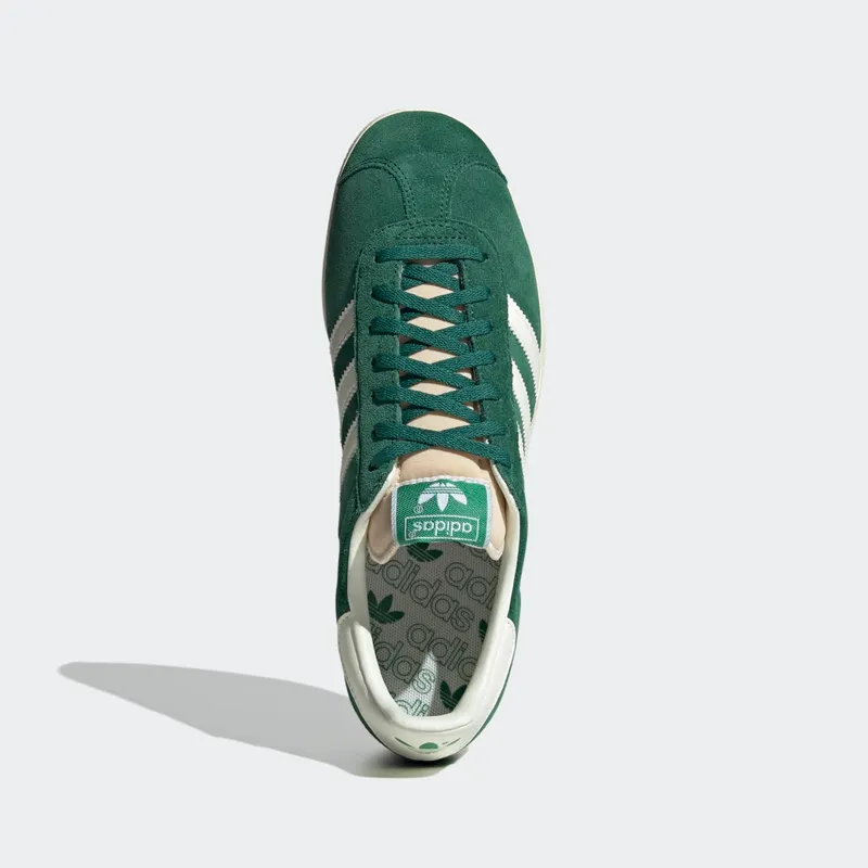 Adidas Gazelle Dark Green / Off White / Cream White (GY7338)