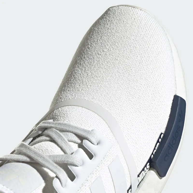adidas NMD R1 Label Pack Crystal White Crystal White/Crystal White/Collegiate Navy (FX6795)