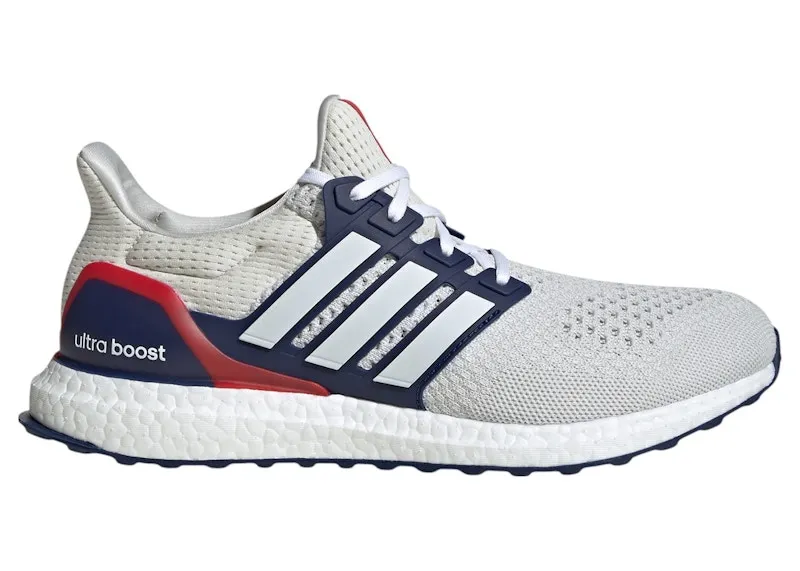 adidas Ultra Boost 1.0 Crystal White Cloud White Dark Blue (JR1986)