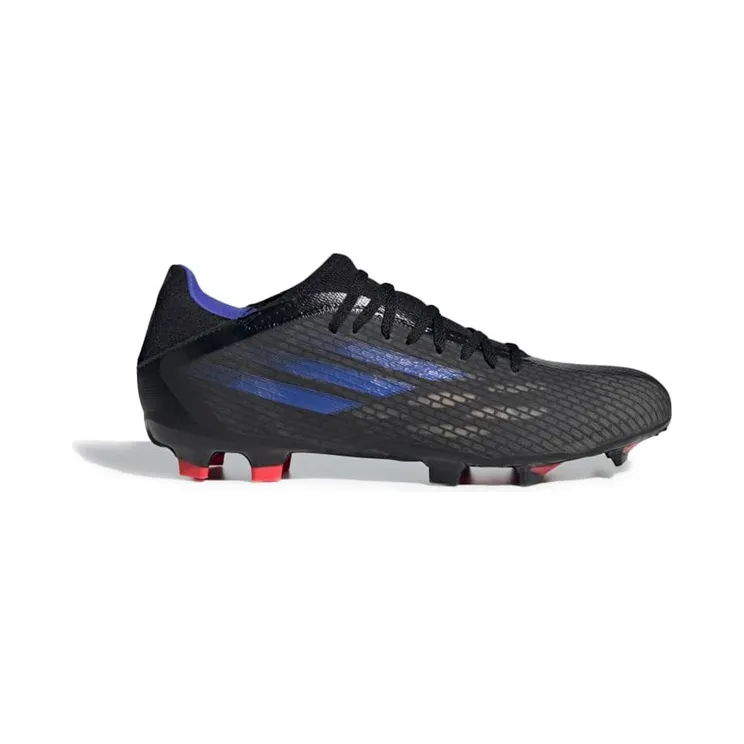 adidas X Speedflow.3 FG Core Black Sonic Ink Solar Yellow (FY3296)