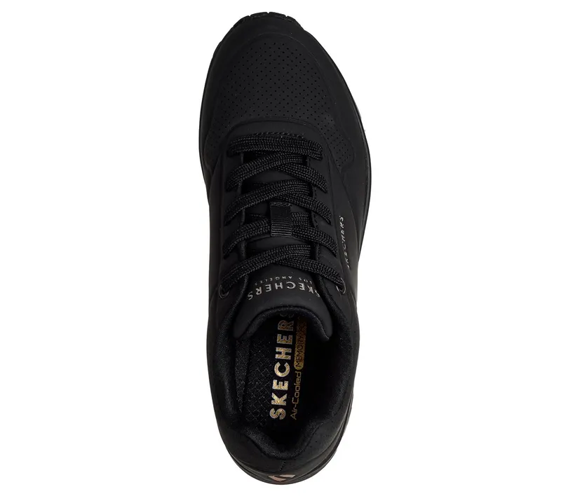 Skechers UNO – Stand on Air Sneaker Black