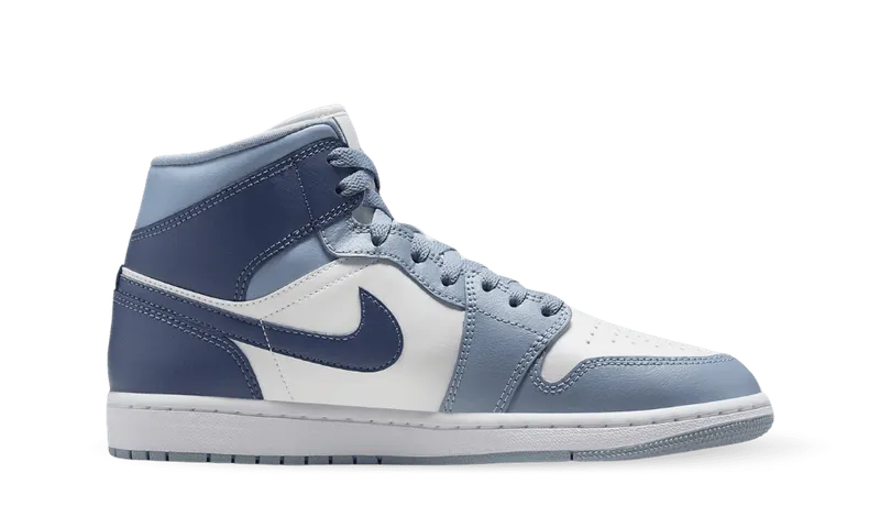 Nike Air Jordan 1 Mid SE Black Chrome (W) (BQ6472-140)