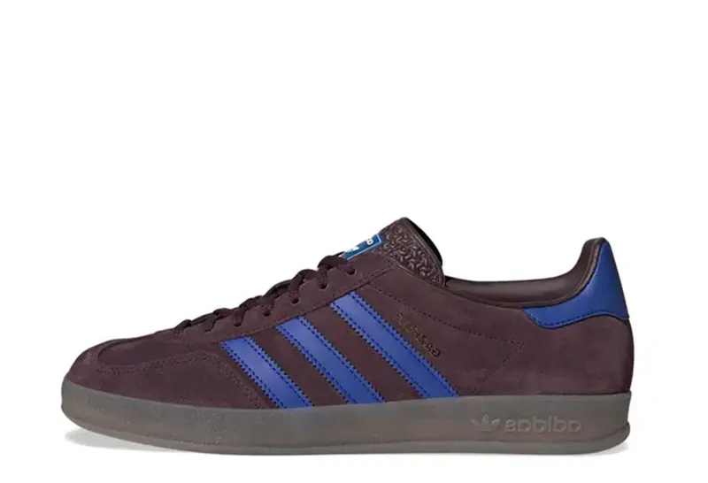 adidas Gazelle Indoor Shadow Maroon Semi Lucid Blue (IG9980)
