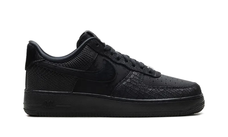 Nike Air Force 1 ’07 LX “3X Celebration Triple Black” (HQ1977-001)